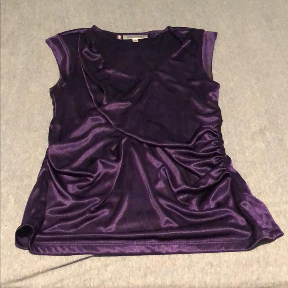 Purple blouse